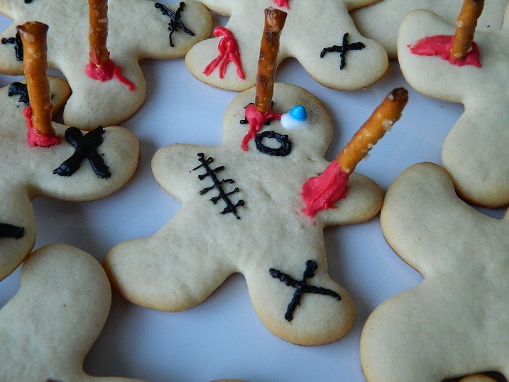 Voodoo Doll Sugar Cookies