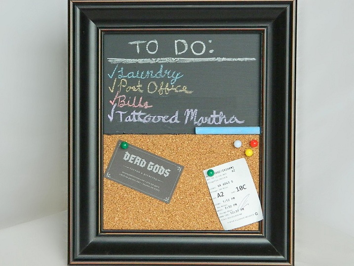 Cork And Chalkboard Picture Frame Fair Robin Revival Cork And Chalkboard Picture Frame