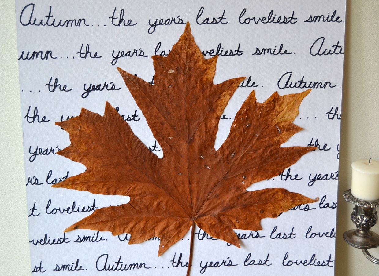 Tattooed Martha - Autumn Leaf Wall Art (9)