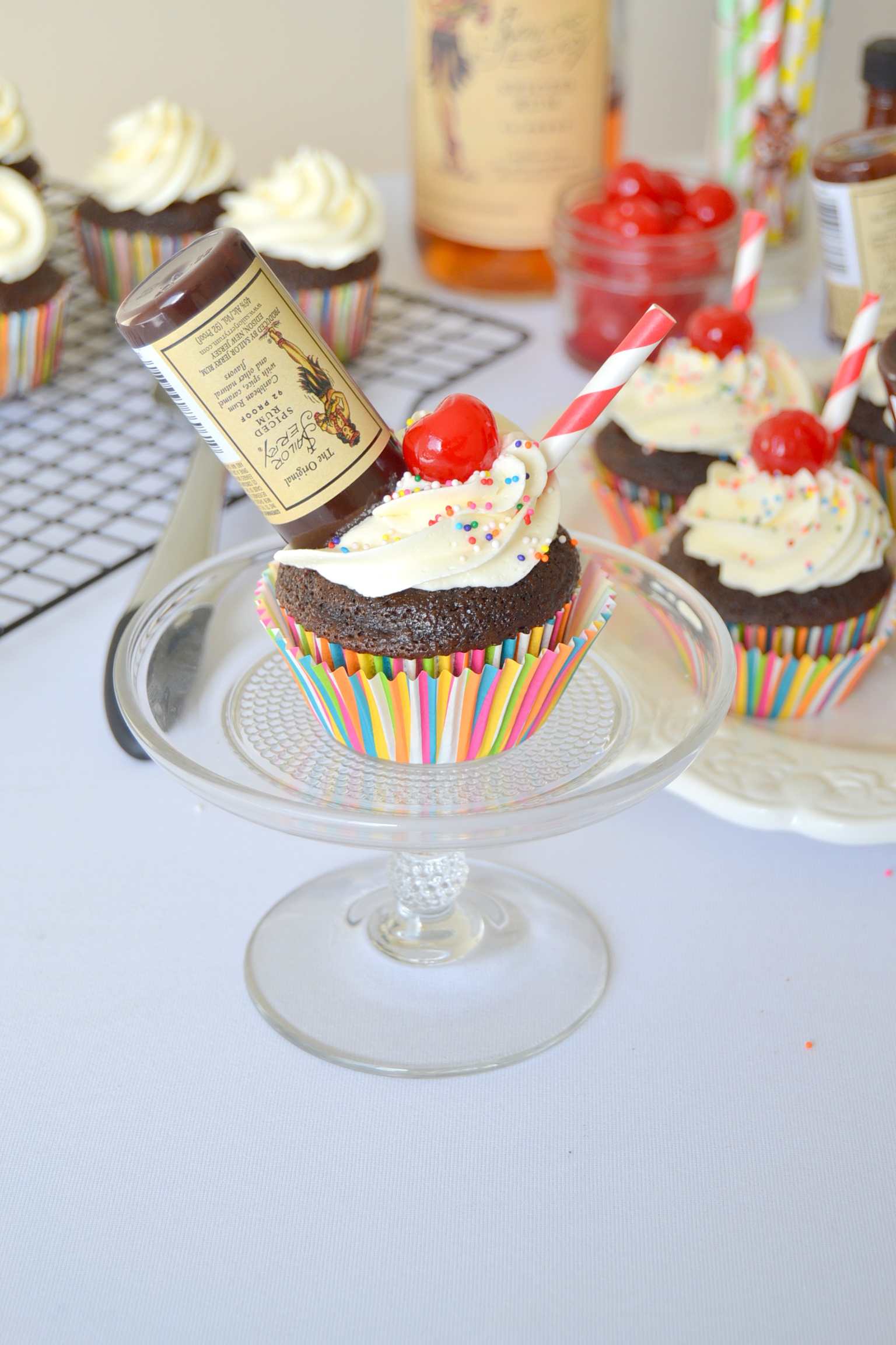 Sailor Sundae Cupcakes - Fair Robin Revival