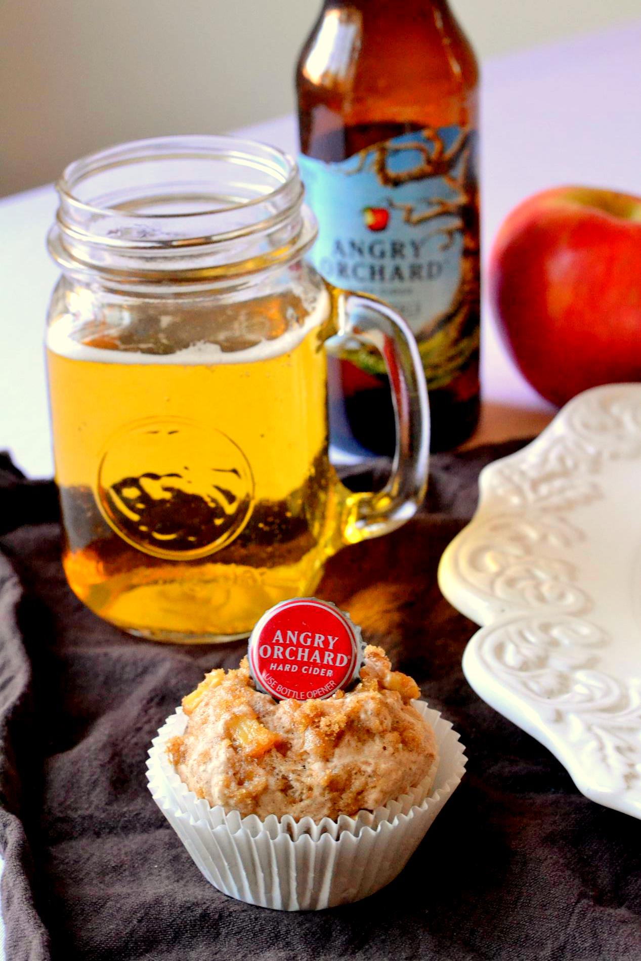 Hard Apple Cider Muffins