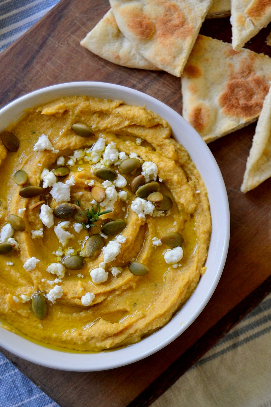 Garlic Rosemary Pumpkin Hummus Fair Robin Revival