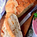 No-Knead Crusty Herb Bread